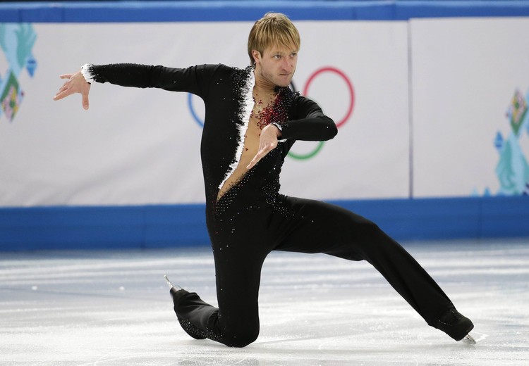Евгений Плющенко на Олимпиаде-2014