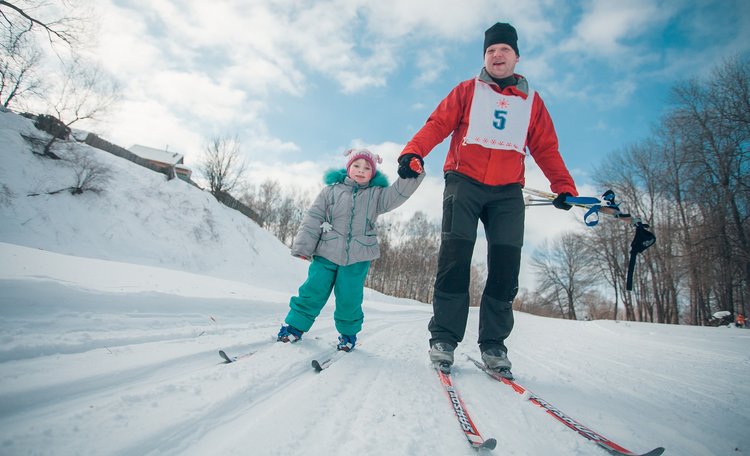 Семейный отдых на лыжах
