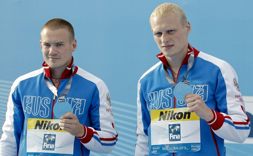 Захаров и Кузнецов победили в прыжках в воду с трехметрового трамплина