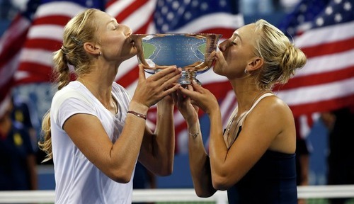 Макарова и Веснина выиграли US Open 2014 в парном разряде