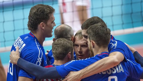 Россия победила команду Словакии на чемпионате Европы 2015